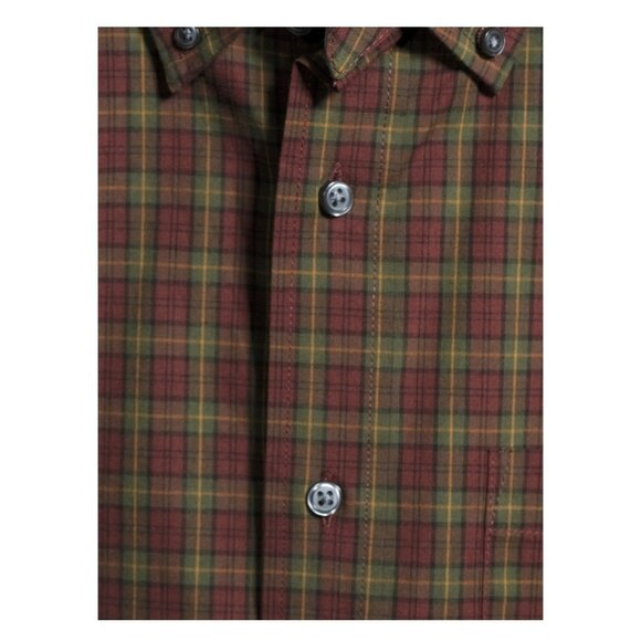 NWT George Mens Long Sleeve Stretch Poplin Shirt Casual Comfort, Laidback Fit, L - Picture 5 of 5